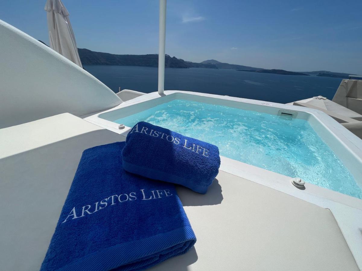 Aristos Life Luxury Cave Villas 伊亚 外观 照片